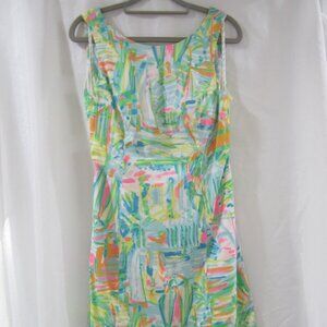Lilly Pulitzer 2 Courtney Shift Dress Sea Salt Sun
